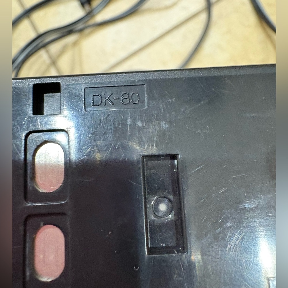 Sony DK-80 Battery Eliminator x2 DC Coupler Connectin Cable Adapter Charger Port - Picture 4 of 11